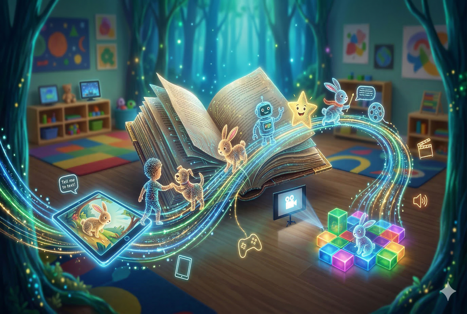 Curso taller: Narrativas transmedia con IA en el Nivel Inicial